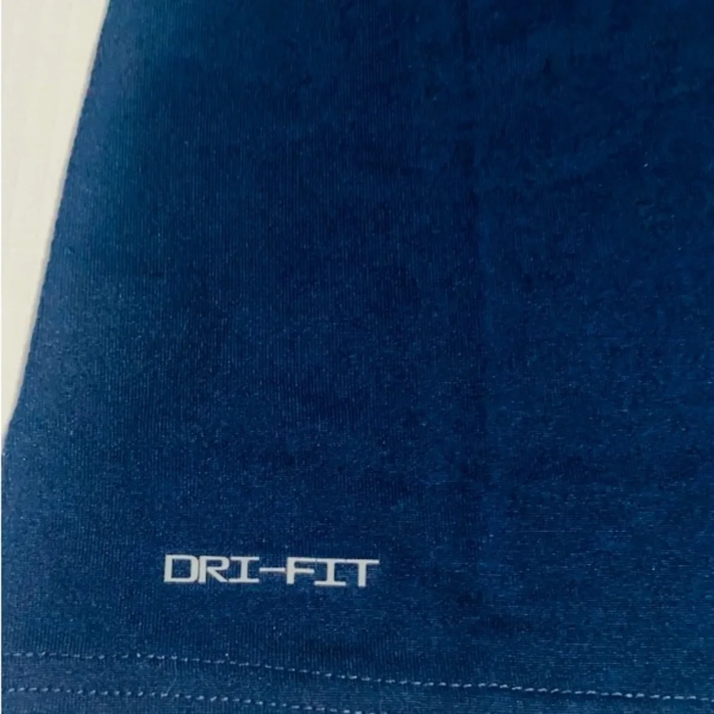 Nike Blue Fitted Short Sleeve T-Shirt